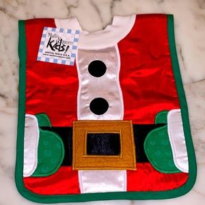 Santa Bib 🎅🏻  baby/toddler Easy Pullover Bib